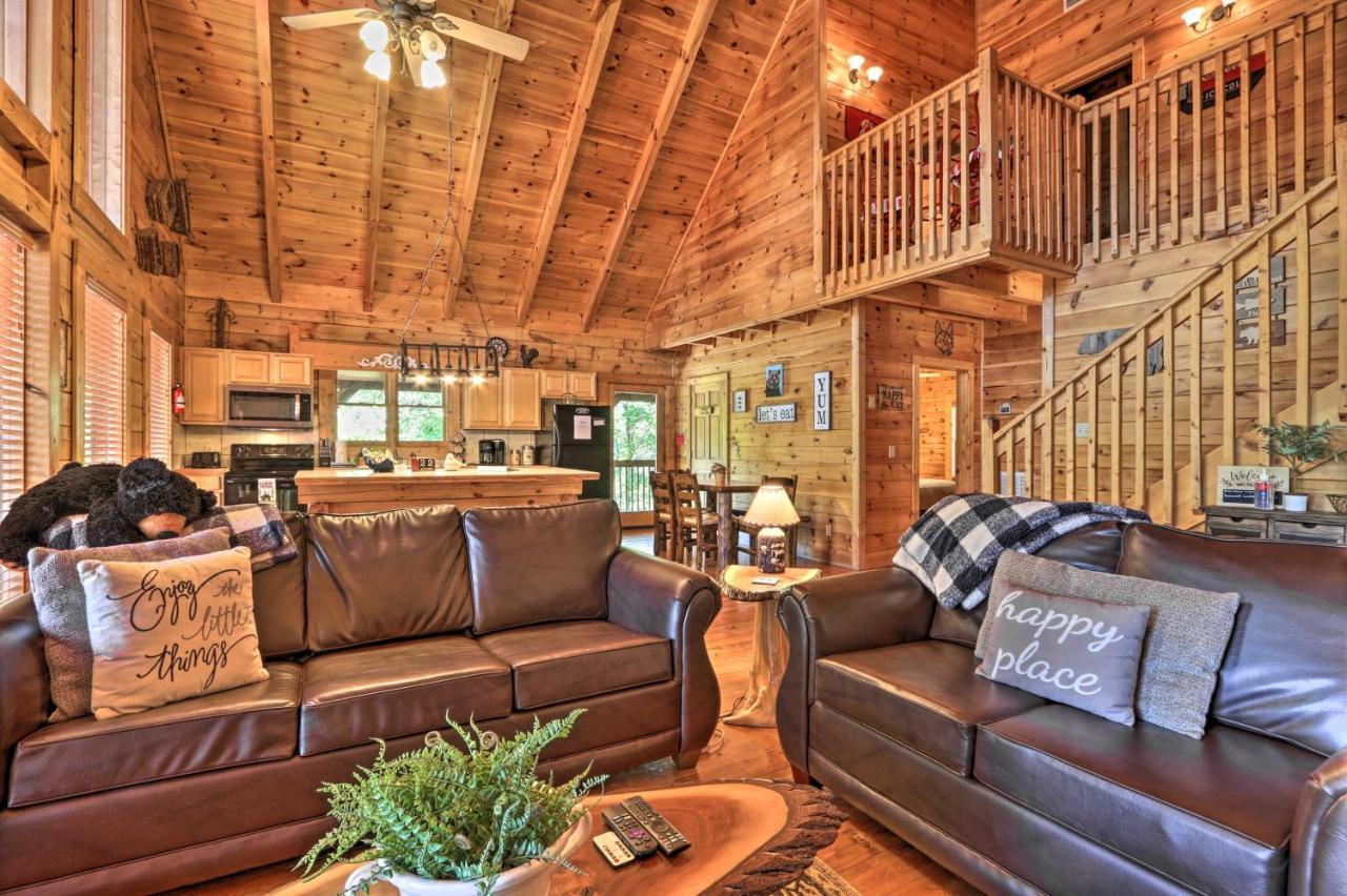 Sevierville Cabin With Deck Minutes To Pigeon Forge Eksteriør billede