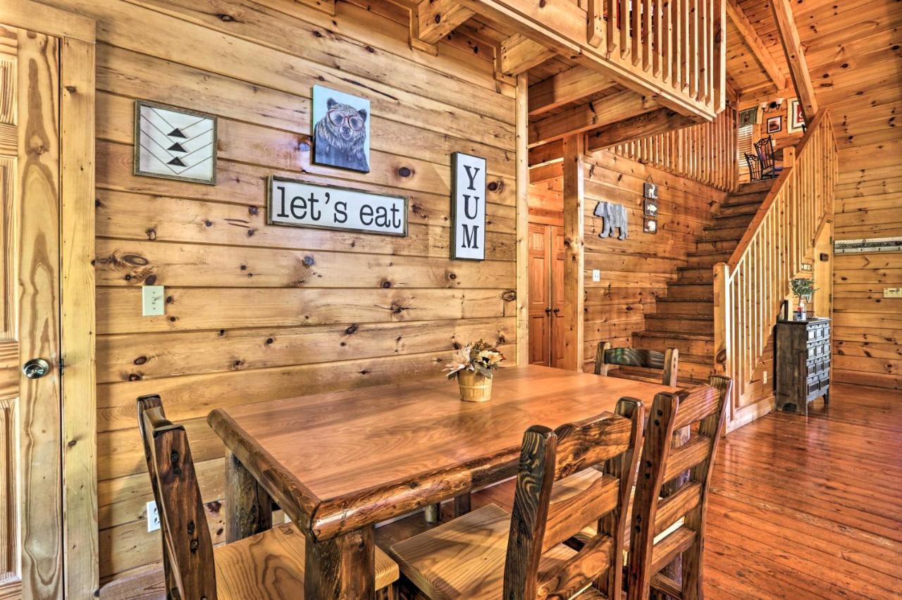 Sevierville Cabin With Deck Minutes To Pigeon Forge Eksteriør billede